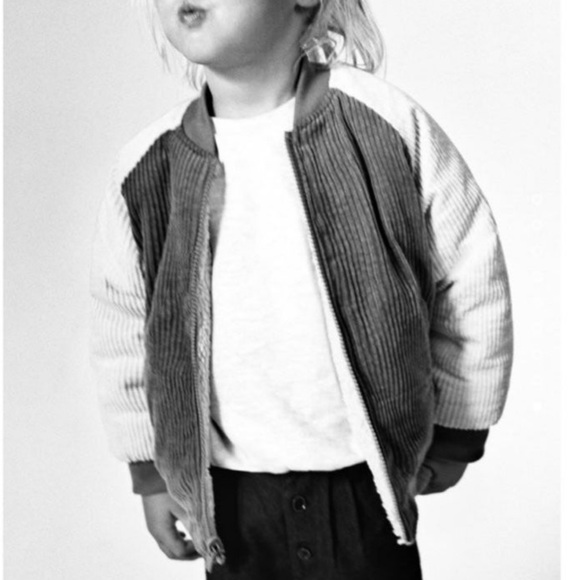 ZARA REVERSIBLE FLEECE BOMBER - Picture 3 of 6